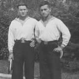 Вадим Хилковский и Михайлов Сергей 1956 год . (фото из архива В.Хилковского)