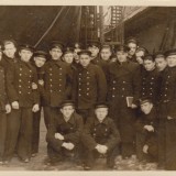 Курсанты набора СМО 56 группа С - 112 ( С - 312 ) на экскурсии в доке Канонерского судоремонтного завода ,