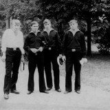 Лопарев, Ильин, Соловьев, Дмитриев. Калининград 1971 год