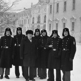 Сударев Н.П. с курсантами РТО 1980 (зима 1980 год, фото С.Гайдукова)