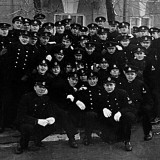 СМО 1969 год. 2 курс. Командир роты Берестень П.Б. (Семёнов, Ломакин, Громов, Семенюк, Гжибовский (старшина 5 роты), Абиджба, Дмитриев, Бычков, Лисицын, Лопарёв...
