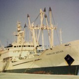 Часть большой практики проходили на УПС Профессор Щёголев... на котором впервые попали за границу.