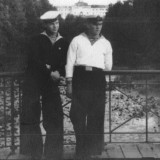 Вадим Хилковский и Андреев Юрий 1956 год . (фото из архива В.Хилковского)